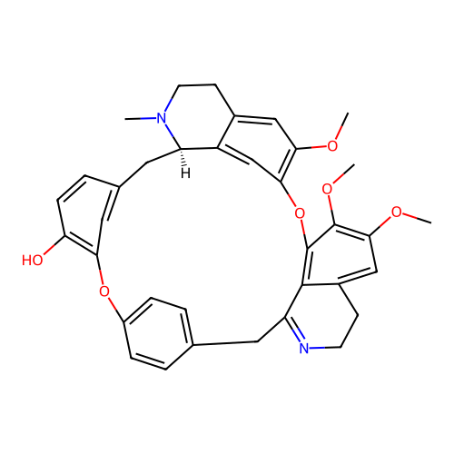 Hypopistephanine structure