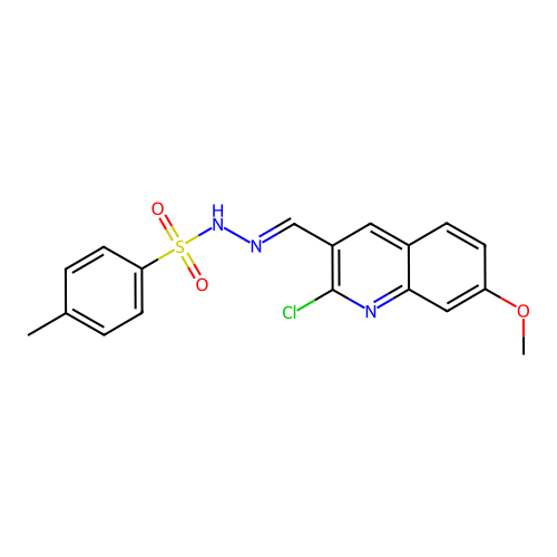 C18H16ClN3O3S structure