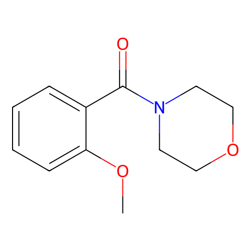 (2-Methoxyphenyl)(morpholin-4-yl)methanone structure
