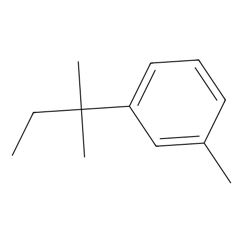 m-Tert-amyltoluene structure
