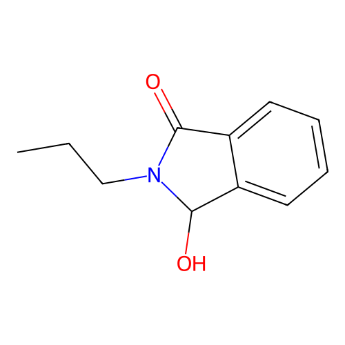 3-Hydroxy-2-propyl-2,3-dihydroisoindol-1-one structure