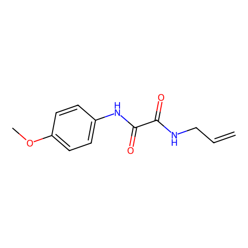 N-(4-methoxyphenyl)-N'-(prop-2-en-1-yl)ethanediamide structure