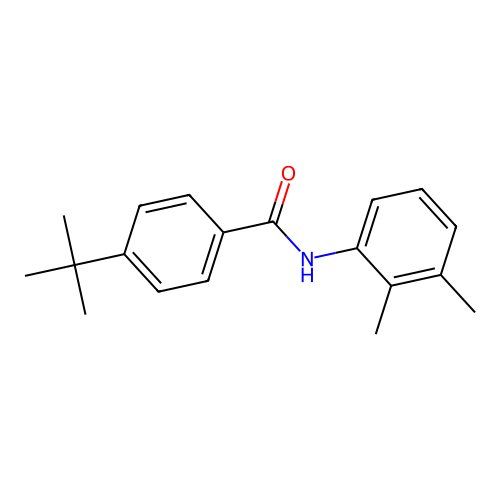 4-tert-butyl-N-(2,3-dimethylphenyl)benzamide structure