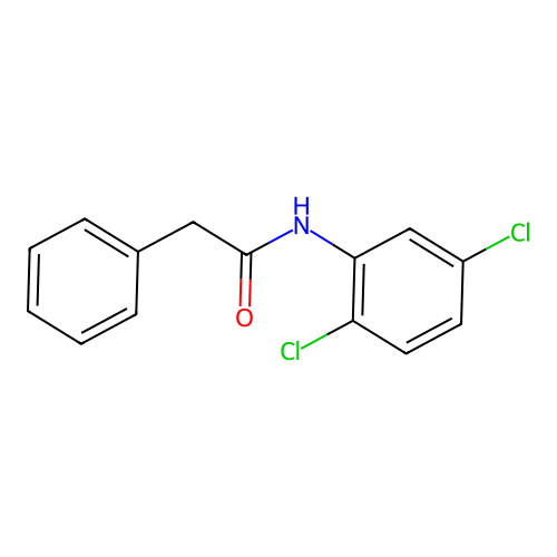 N-(2,5-dichlorophenyl)-2-phenylacetamide structure