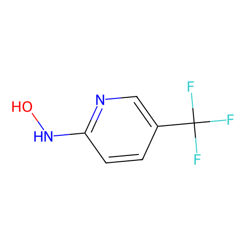 2-Pyridinamine, N-hydroxy-5-(trifluoromethyl)- structure