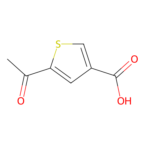 5-Acetyl-3-thiophenecarboxylic acid structure