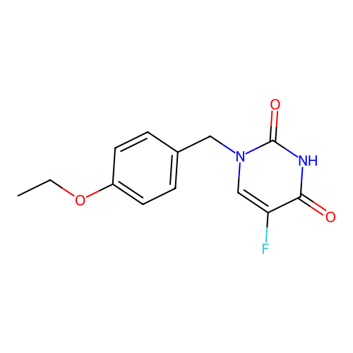 1-(4-Ethoxy-benzyl)-5-fluoro-1H-pyrimidine-2,4-dione structure