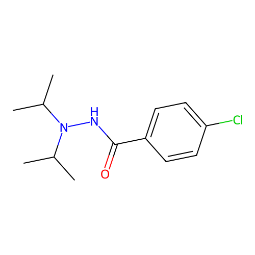 4-氯-N,N-二异丙基苯甲酰肼 structure