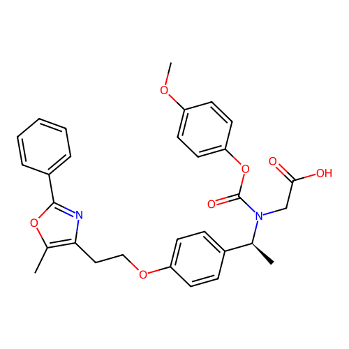 Peliglitazar structure