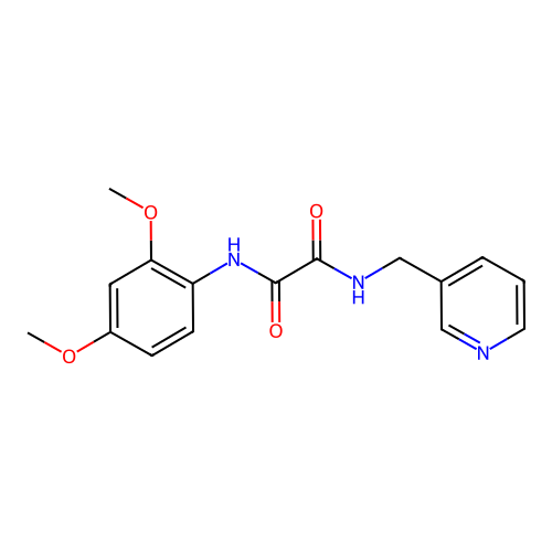 N-(2,4-dimethoxyphenyl)-N'-(pyridin-3-ylmethyl)ethanediamide structure