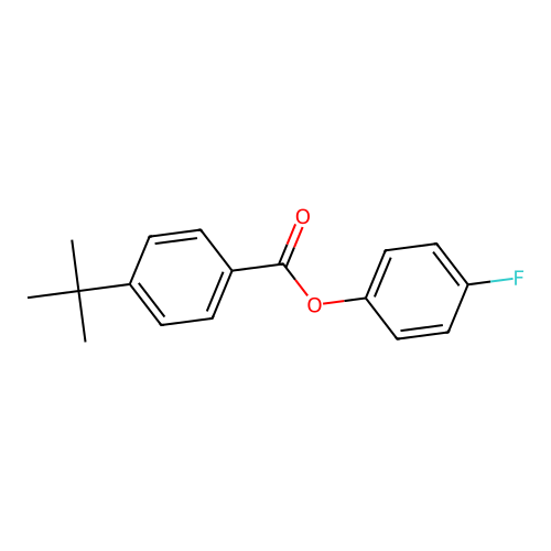 4-Fluorophenyl 4-tert-butylbenzoate structure