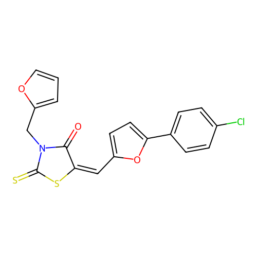 C19H12ClNO3S2 structure