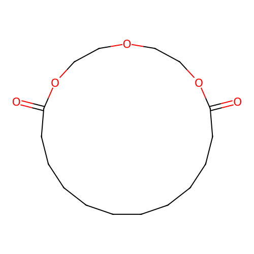 1,4,7-Trioxacyclononadecane-8,19-dione structure
