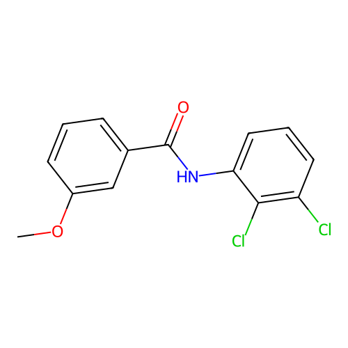 N-(2,3-dichlorophenyl)-3-methoxybenzamide structure