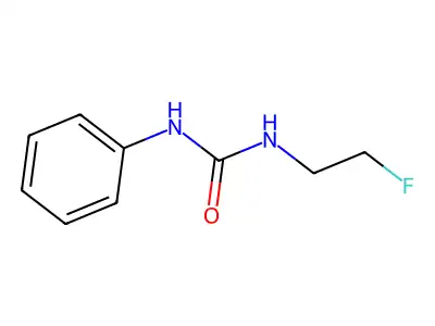 1-(2-Fluoroethyl)-3-phenylurea structure