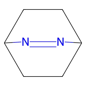 2,3-Diazabicyclo(2.2.2)oct-2-ene structure
