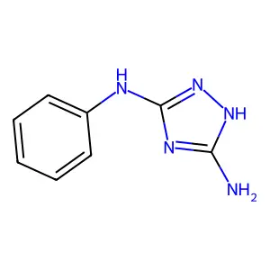 N5-Phenyl-1H-1,2,4-triazole-3,5-diamine structure