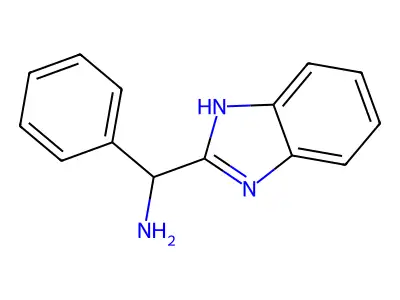 1H-benzimidazol-2-yl(phenyl)methanamine structure