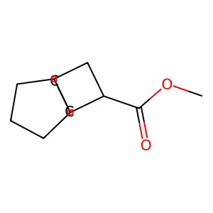 Methyl tricyclo[3.2.2.0~1,5~]nonane-6-carboxylate structure