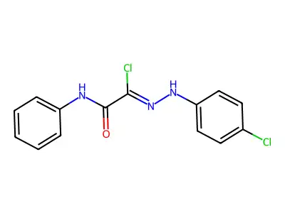 1-(Phenylhydrazone)oxaniloyl chloride structure