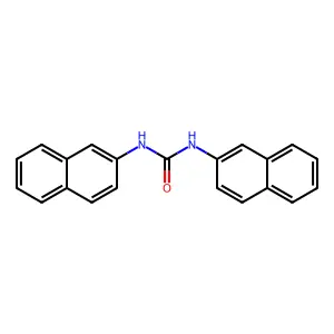 Urea, N,N-di-2-naphthalenyl- structure