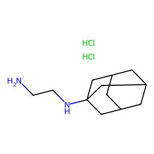 n-(1-Adamantyl)ethylenediamine hcl structure