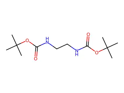 C,C'-Bis(1,1-dimethylethyl) N,N'-1,2-ethanediylbis(carbamate) structure