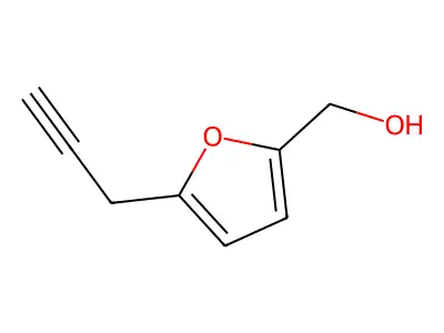 5-Propargylfurfuryl alcohol structure