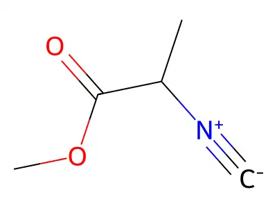 Methyl 2-isocyanopropanoate structure