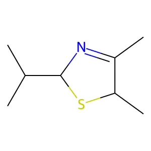 2-Isopropyl-4,5-dimethyl-2,5-dihydrothiazole structure