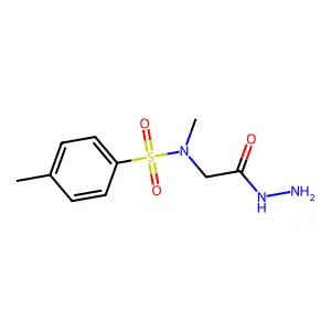 N-Hydrazinocarbonylmethyl-4,N-dimethyl-benzenesulfonamide structure