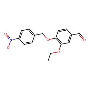 3-Ethoxy-4-[(4-nitrobenzyl)oxy]benzaldehyde structure