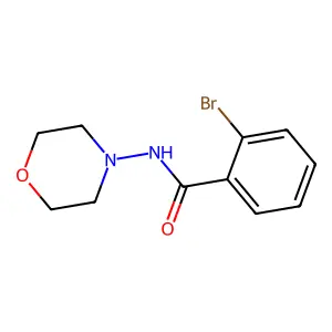 2-Bromo-N-4-morpholinylbenzamide structure