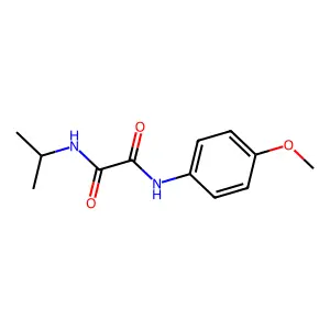 N1-isopropyl-N2-(4-methoxyphenyl)oxalamide structure