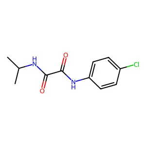 N-(4-chlorophenyl)-N'-(propan-2-yl)ethanediamide structure