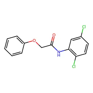 N-(2,5-dichlorophenyl)-2-phenoxyacetamide structure