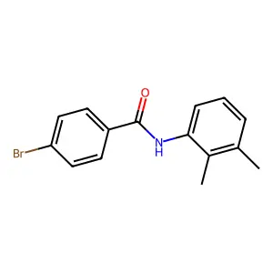 4-bromo-N-(2,3-dimethylphenyl)benzamide structure