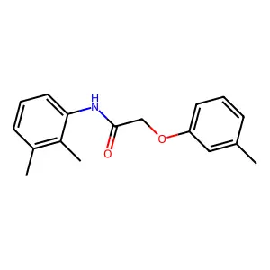 N-(2,3-dimethylphenyl)-2-(3-methylphenoxy)acetamide structure