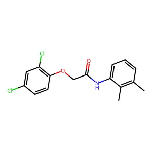 2-(2,4-dichlorophenoxy)-N-(2,3-dimethylphenyl)acetamide structure