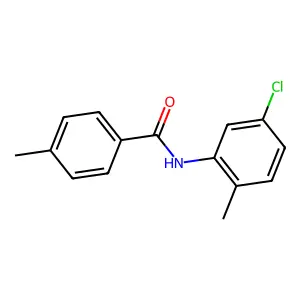 N-(5-chloro-2-methylphenyl)-4-methylbenzamide structure
