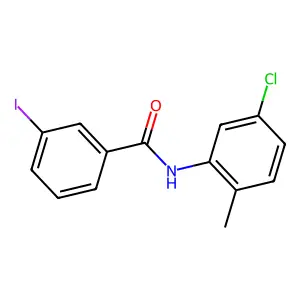 N-(5-chloro-2-methylphenyl)-3-iodobenzamide structure