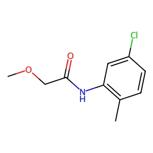 N-(5-chloro-2-methylphenyl)-2-methoxyacetamide structure