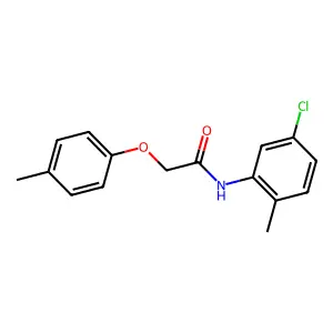 N-(5-chloro-2-methylphenyl)-2-(4-methylphenoxy)acetamide structure