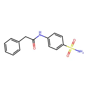 2-苯基-N-(4-氨磺酰苯基)乙酰胺 structure