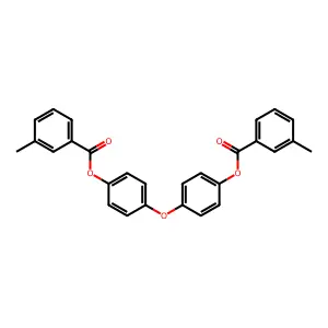 4-{4-[(3-Methylbenzoyl)oxy]phenoxy}phenyl 3-methylbenzoate structure
