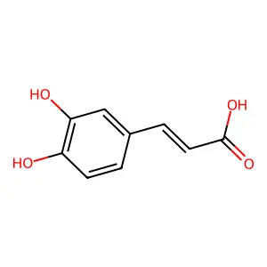 咖啡酸 structure