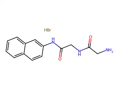 Glycylglycine 2-naphthylamide structure