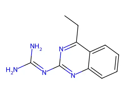 2-(4-Ethylquinazolin-2-yl)guanidine structure