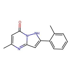 5-Methyl-2-(2-methylphenyl)pyrazolo[1,5-a]pyrimidin-7-ol structure
