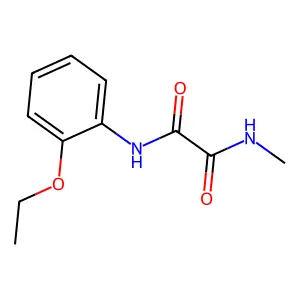 N'-(2-ethoxyphenyl)-N-methyloxamide structure